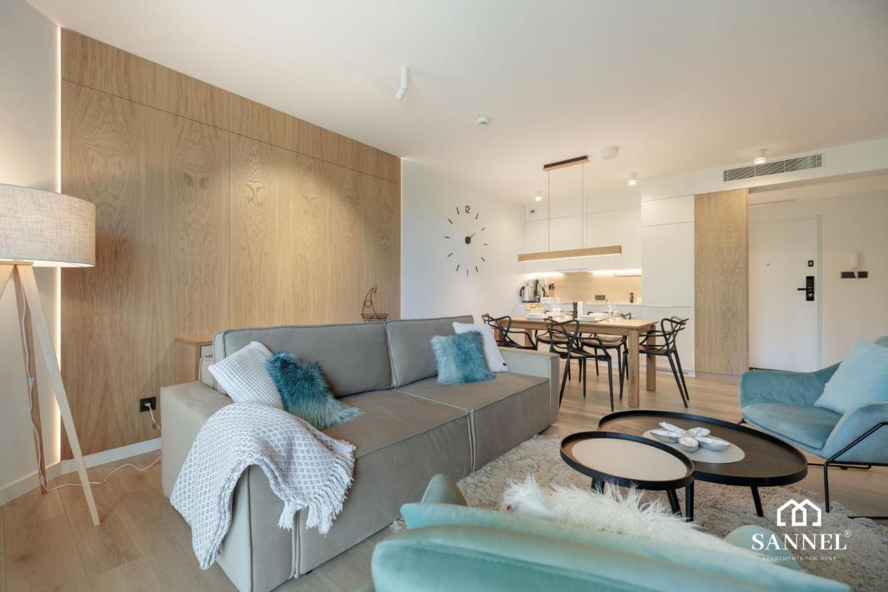 Apartament Baltic Blues Z Dostepem Do Basenow,Strefy Saun,Jacuzzi - Pinea Apartments Pobierowo - Sannel Apartments For Rent Exteriör bild