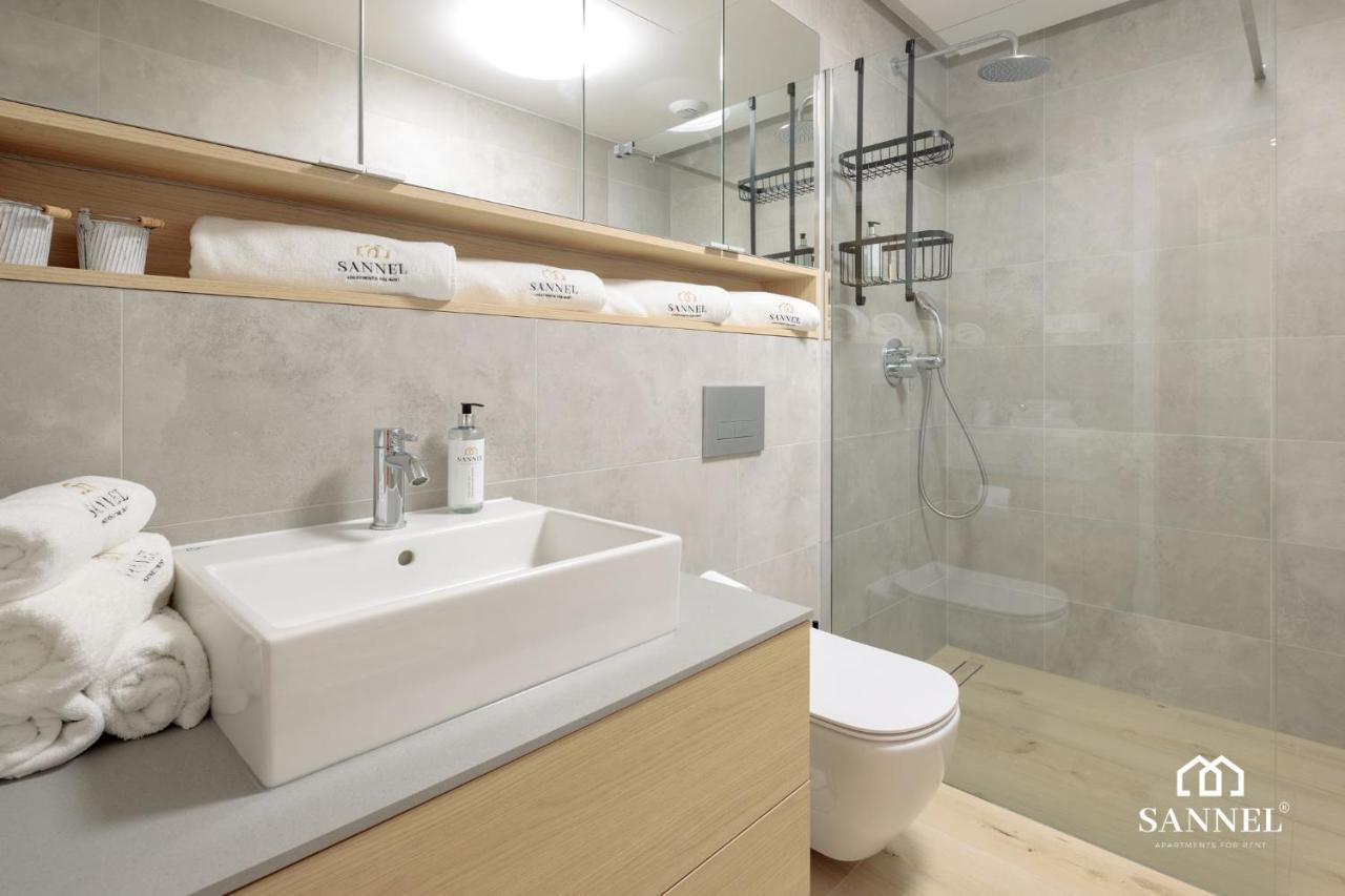 Apartament Baltic Blues Z Dostepem Do Basenow,Strefy Saun,Jacuzzi - Pinea Apartments Pobierowo - Sannel Apartments For Rent Exteriör bild