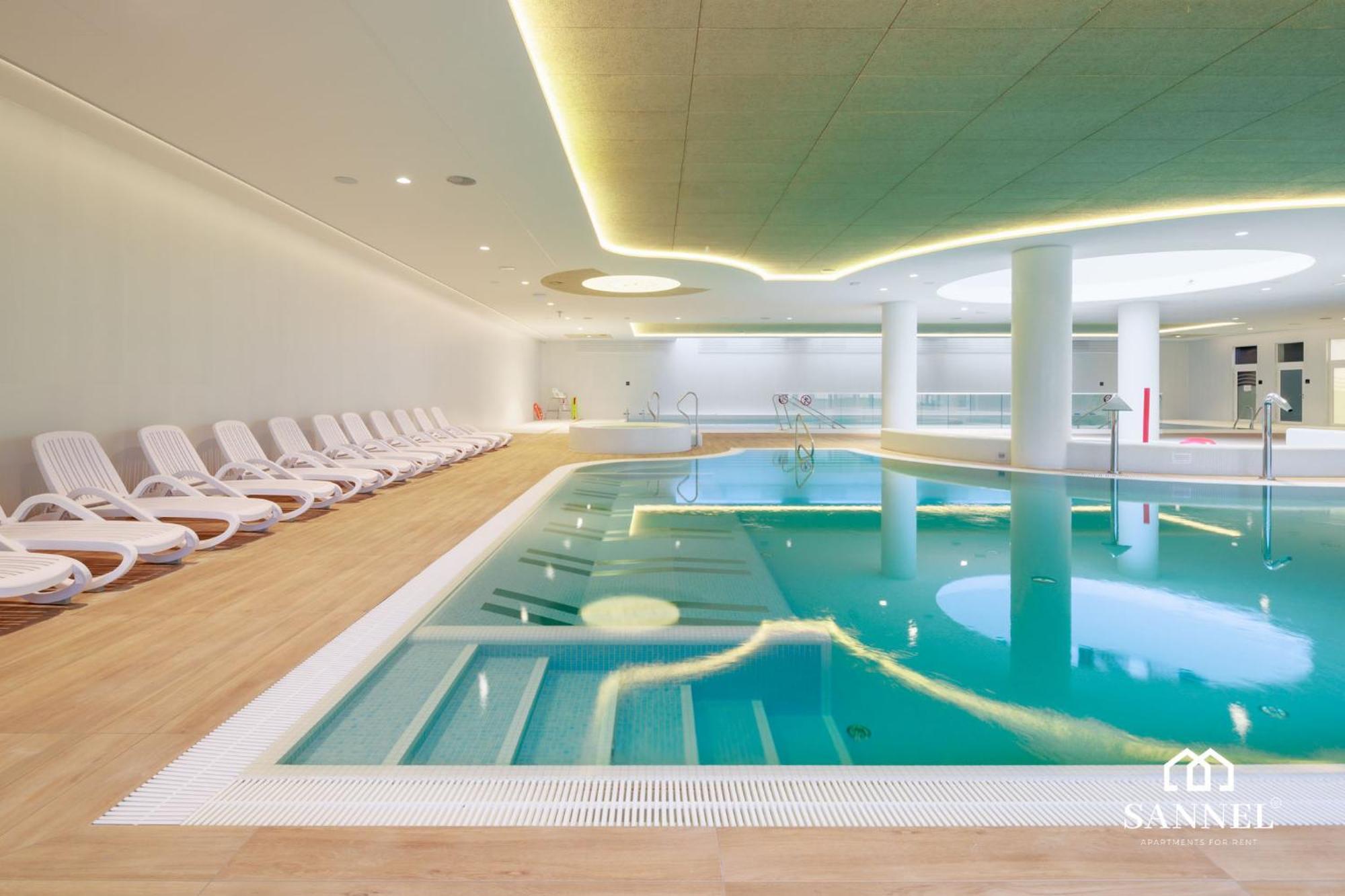 Apartament Baltic Blues Z Dostepem Do Basenow,Strefy Saun,Jacuzzi - Pinea Apartments Pobierowo - Sannel Apartments For Rent Exteriör bild